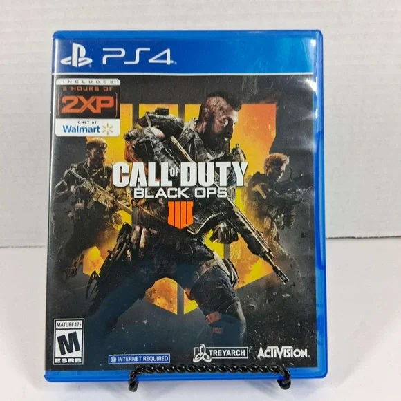 Call of Duty Black Ops 4 Sony PlayStation 4 PS4 Activision Treyarch 2018 FPS - Picture 1 of 4